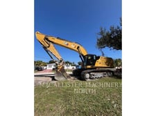Caterpillar 374 QZ1, Excavator, 3608 hours, S/N: JGP00135, 2021