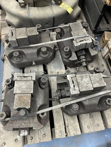 14" x 18" Large boring mill jaws, 11" bolt center line, set of 4