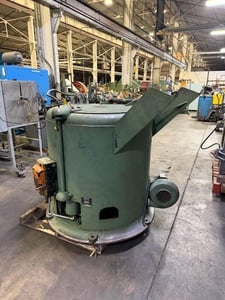 Barrett #1100E, Centrifugal Oil Extractor, 30" pan diameter, 14" pan depth, 4.5 cu.ft. pan capacity, 15