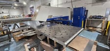 19 Ton, Trumpf #TruPunch-1000R, CNC Turret Punching Machine, 1/4" sheet thickness, 3" punch diameter, 50" x