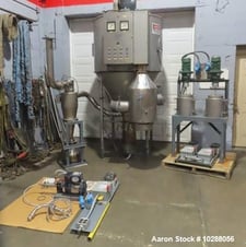 GEA Niro, Spray Dryer, Stainless Steel, 47" diameter x 31" straight side, 32" cone bottom, nozzles, cyclone