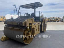 Caterpillar CB15 5A, Twin Drum Roller, 2921 hours, S/N: M9400243, 2019