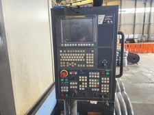32" Daewoo Doosan #VT-1100, CNC vertical turret lathe, Fanuc I, 53" sw, 32" 3-jaw chuck, 12 turret, chip