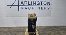 4" Scheer, reduction engineering pelletizer, 6" blade diameter, 20 blade helical rotor, 46" infeed height