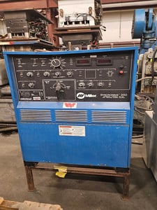 65/130/149.5 Amps, Miller #Syncrowave-350, AC/DC arc welding power source, 200/230/460 V., 1992