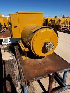 1225 KW, Caterpillar #SR4B, double bearing generator, 600 Volts, rblt.