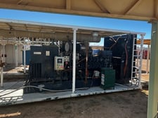 1500 KW Hyundai #HFC7632-64E, diesel generator set, 1800 HP @1200 RPM, Detroit MTU 12V4000 engine, Tier 2