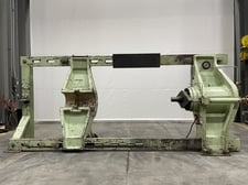 400 Ton, Farquhar, Wheel Press, 16" diameter ram, 20 stroke, 10' opening, 7.5 HP