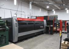 Amada #FLC-3015-AJ, flying optic laser, 2000 watt, 120" x 60" sheet, Amada NT-PC Control, 2014
