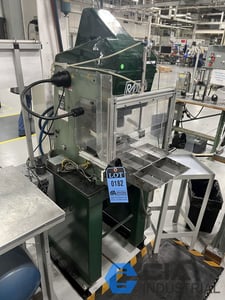 12 Ton, RMT #12C, air press, 1.5 stroke, 8.5"Shut Height, 1" ram adj., 8.5"throat, Plexiglass enclosure