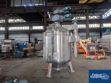 1,500 Liter Olsa #SpeedyMix-1500, 316L Stainless Steel, AB 1500P, 2015