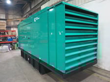 750 KW Cummins #DQCB, diesel generator set, 277/480 Volts, 1220 HP @ 1800 RPM, QSK23-G7 engine, EPA Tier 2