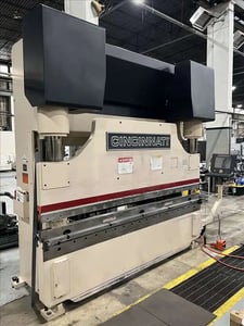 175 Ton, Cincinnati #175MX-8, CNC hydraulic press brake, 10' overall, 102-3/4" between housing, 10" stroke