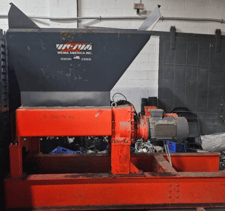 Weima America Inc #ZMK50, heavy duty industrial shredder, 4 shaft / quad shaft low speed shredder