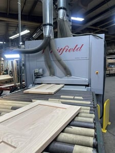 52" Whitfield #43-1C-53, 4-head top wide belt sander, 2026
