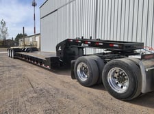 XL Specialized #XL-110HDG, lowboy trailer, 26' bed, 110000 lb., 3-Axis, 2011