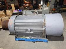 500 HP 1780 RPM Toshiba #4DI500L1DKDNED02, Electric Motor, Frame 5810UZ, Continuous Duty, 4160 Volts