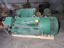 400 HP 3570 RPM General Electric #5KS513XAA141, Electric Motor, Frame 5013ST, Continuous Duty, 4160 Volts
