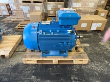 120 HP 1485 RPM ABB, Frame 355MA, explosion proof, electric motor, 400 Volts, 50 Hz, 90 kW, IP65, S1 Duty