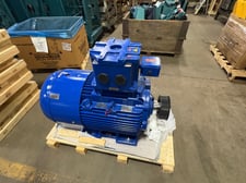120 HP 1500 RPM Helmke, Frame 280M, TEFC, sq. cage induction motor, 400/690 Volts, 50 Hz, 90 kW, new