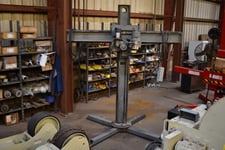 6' x 6' Aronson #G6RA6CL-PK, welding manipulator, hand pendant controller