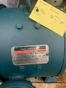 3 HP 1750 RPM Reliance, T, 180 VA