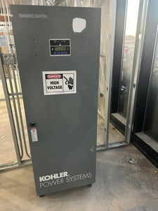 600 Amp. Kohler KSS-DCVC-0600S, 208 Volts, 4-Pole Automatic Transfer Switch, 2008