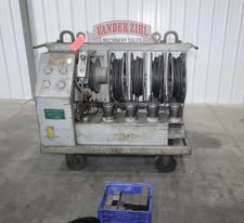 80000 lb. Modern Hydraulics, Die Separator, (4) 1-3/4" jacks, 4-1/2" cylinder diameter, 3 HP