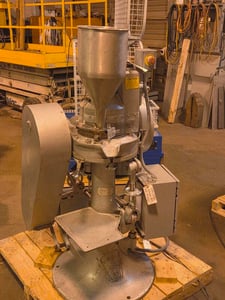 Stokes #B2-512, rotary press, 16 station, Stainless Steel hopper, 1050 TPM, 5/8" diameter x 11/16" D fill