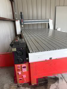 Industrial CNC #Craftsman-510, CNC Router, Mach 3 Control, 60" x 120" x 12" travel, 69" x 137" table, 5' x10'