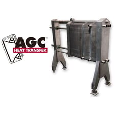AGC #PROHX-TS, plate heat exchanger, twin spindle