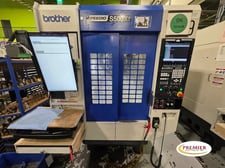 Brother #Speedio-S500X1, CNC mill, Brother CNC-C00 Control, 19.7" X, 15.7" Y, 11.8" Z, 10000 RPM, 2015
