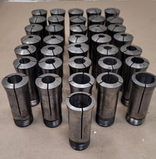 5" C Collets, various sizes, (36 available)