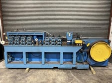 32" Rafter, Tube Mill, 4 stands, tooled for 5/16", Miller PC-300 GTAW Pulsar control welder, 220 Volts
