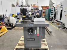 Magnum #MI-41200, Heavy-Duty Spindle Shaper, 1-1/4" spindle diameter, 30" x 40" x 3-5/16" table, 3" travel