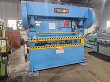 80 Ton, Cyril Bath #80-3-6, mechanical, 8' x 3/16", 8' overall, 78" between housing, PFOBG, 1978 Our stock