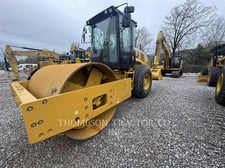 Caterpillar Carbon Steel 12, Vibratory Single Drum Smooth, 1370 hours, S/N: 37600214, 2024