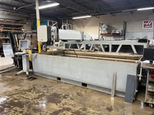 Flow #713633-1-6012-IFB, CNC waterjet, 6' x 12' table, 144" X, 72" Y, dual head, 60000 psi, 2007