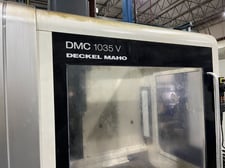 Deckel Maho #DMC-1035V, CNC vertical machining center, 20 automatic tool changer, 40.7" X, 22" Y, 20.1" Z