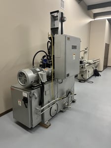 5 Ton, Ty-Sa-Man Miles #10-36-60, hi-speed vertical broaches, Rexroth hydraulics, PLC Control