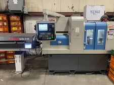 Nomura #NN-20J3XB, swiss lathe, 0.7874" cap., Mitsubishi M80 type A Control, Tri Mist 850-G2 mist collector