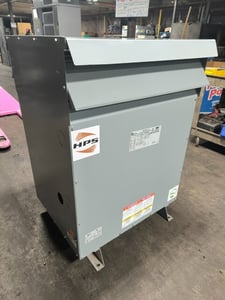 150 kVA, 480 Primary, 240 Secondary HPS Hammond SG3A0150KD, Transformer, 480-416 Amps, 3R
