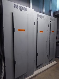 400 Amp. Siemens #S4C9, Panelboards, LOT of 3 w/ Circuit Breakers
