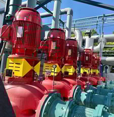 2100 GPM @ 40' TDH, Gorman Rupp (Gorman-Rump) #V12B-13A-D5, Vertical Pumps (5 available)