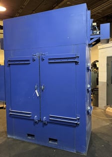 60" width x 54" H x 36" L EJ Callahan #55436, double door cabinet oven, electric, Stainless Steel interior