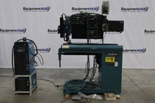 Jetline #LWB-24, 24" longitudinal seam welder, 350 amp, spare parts, spare wire feed wheels