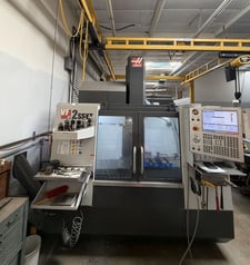 Haas #VF-2SSYT, 4-Axis CNC vertical machining center, 30" X, 20" Y, 20" Z, 12000 RPM, 24 automatic tool