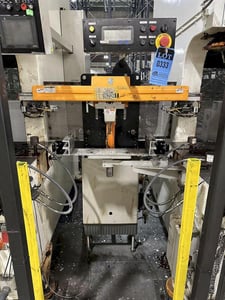 Orii #RYN120SISX, 2-Axis press transfer robot, Mitsubishi PLC, 2018