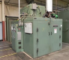 72" width x 72" H x 168" L Lindberg, electric recirculating walkin-oven, 600&deg;F