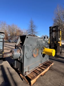 60 HP @ 1200 RPM, Falk #2120YB2-LS, 39 RPM out, 30.24:1 ratio, Unused Surplus
